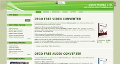 Desktop Screenshot of degomedia.com