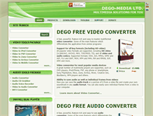 Tablet Screenshot of degomedia.com